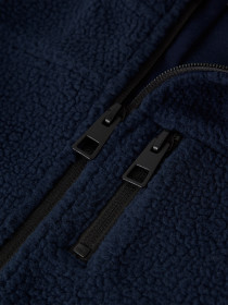 NAME IT Teddy Cardigan Navy Blazer